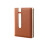 PU Leather Notebook 130 Sheets Lined Business Notepads-brown 1