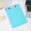 Portable Plastic Clipboard with File Container and Metal-Yellow 7