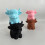 Multifunctional Cow Shape Pen Cup Plastic-Ice Blue XS size 7