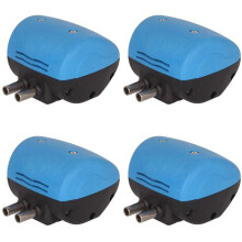 4X Pneumatic Pulsator for Cow Sheep Goat Milker Machine Stainless Steel Connectors Plastic Adjustable Rate 60/40 Ratio