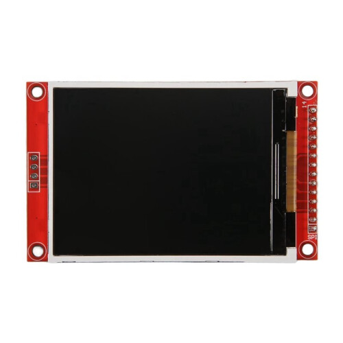 4X Painel de Toque LCD TFT SPI 240x320 de 2,8 Polegadas com Módulo de Porta Serial PBC ST7789V, Display Serial SPI de 2,8 Polegadas A 1