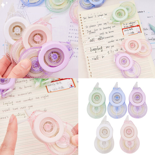 Portable Recyclable Correction Tape Beige Concealed For Smooth 1