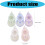 Portable Recyclable Correction Tape Beige Concealed For Smooth 3