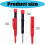 3pcs Heavy Duty Woodworking Pencils with Refill For Deep-Blue 4