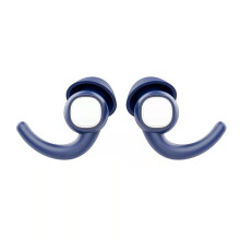 Ear Plugs for Sleeping Reusable Silicone Noise Cancelling Earplugs with Ergonomic Fit Navy Blue