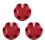 Air Conditioning Climate Control Knob AC Climate Control Knob  Accessories for    2007-2015 Red 1
