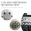Bouton de Commande de Climatisation - Accessoires pour    2007-2015 - Blanc 3