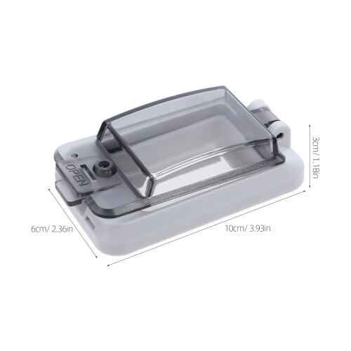 Couvercle Étanche Protection Disjoncteur Transparent 1