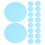 25Pcs Flexible Sky-Blue Pet Lamp Transparency Sheets for Mood Lighting 1