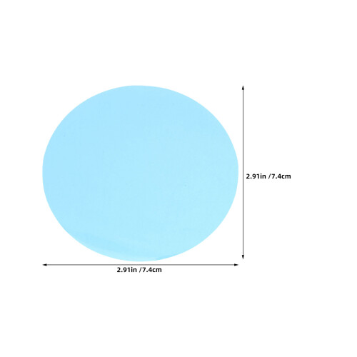 25Pcs Flexible Sky-Blue Pet Lamp Transparency Sheets for Mood Lighting 1
