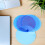 25Pcs Flexible Sky-Blue Pet Lamp Transparency Sheets for Mood Lighting 3