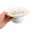Ceramic Footed Fruit Bowl Altar Serving Tray 7
