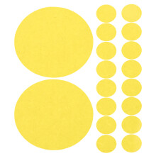 25Stk LED Lampenfilter Pet Selbstklebend Für Warmes Ambientlicht