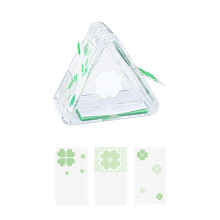 Marqueurs de page coulissants pratiques, drapeaux-Vert