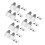 30Pcs Glass Seasoning Containers with Holes for Easy Spice Control 6