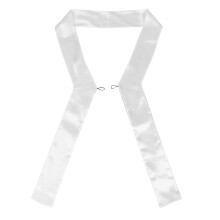 White Church Choir Stole Comfortable Unisex Liturgical Sash
