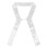 White Church Choir Stole Comfortable Unisex Liturgical Sash 1
