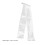 White Church Choir Stole Comfortable Unisex Liturgical Sash 2