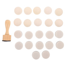 1Ensemble Outil Mélange Encre En Bois Éponges Pour Scrapbooking DIY