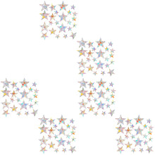 Silver PVC Privacy Window Film Decorative Static Cling for Glass