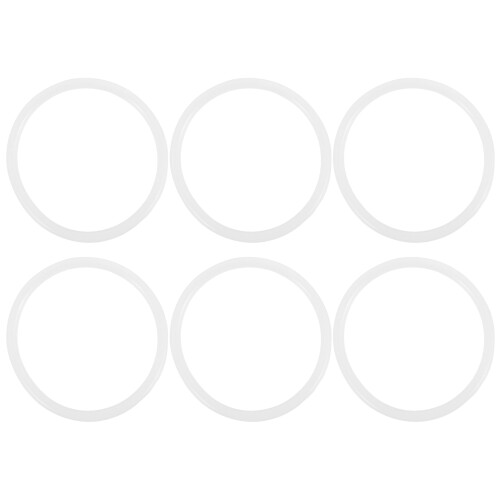 6Pcs Thick Rubber Singing Bowl Rings Absorbing Gaskets