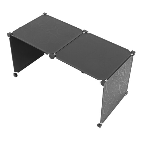 1Set Waterproof DIY Cat Litter Box Enclosure with Splash-Proof Guard