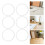 6Pcs Thick Rubber Singing Bowl Rings Absorbing Gaskets 10