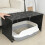 1Set Waterproof DIY Cat Litter Box Enclosure with Splash-Proof Guard 3