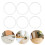 6Pcs Thick Rubber Singing Bowl Rings Absorbing Gaskets 11