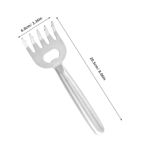 2 Silberne Fleischkrallen, Bbq Shredder Fürs Zuhause 1