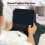 Soft Adjustable Tablet Phone Support Stand Cushion Pillow-Black 3