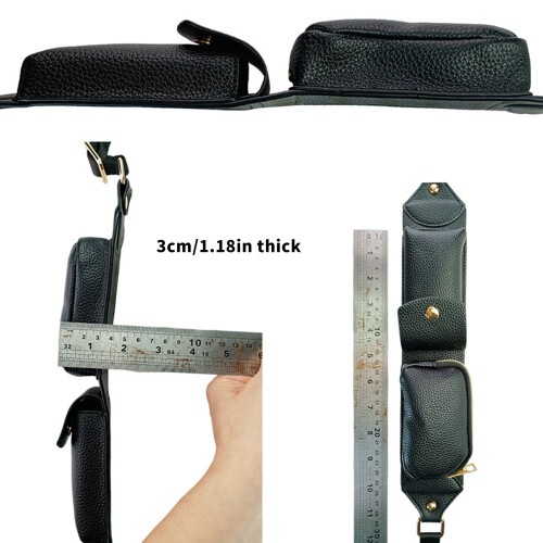 Adjustable PU Leather Crossbody Phone Lanyard Shoulder Strap For 2