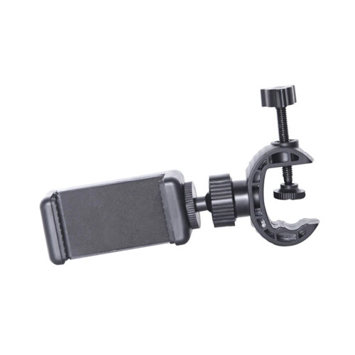 360 Degree Rotatable Phone Clip Holder with Adjustable Clamp for