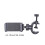 360 Degree Rotatable Phone Clip Holder with Adjustable Clamp for 3