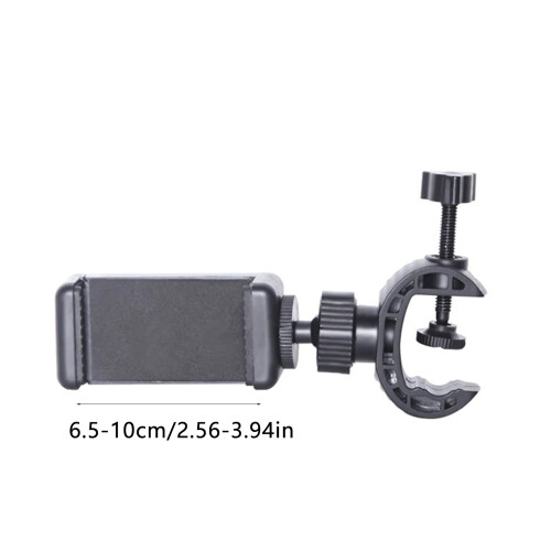 360 Degree Rotatable Phone Clip Holder with Adjustable Clamp for 2