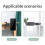 360 Degree Rotatable Phone Clip Holder with Adjustable Clamp for 4