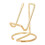 Ergonomic Adjustable Height Stand Not Slip Adjustable-Golden 1