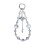 Eye Catching Mobile Phone Chain Crystal Beaded Cellphone-blue 1