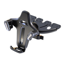 Premium Nonslip ABS Car Mount Support For Stable Phone-Silver