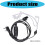Casque intra-auriculaire portable, conception légère, transport 3