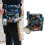 Multifunctional Tool Bag With Multiple Pockets Adjustable-Black 5
