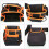 Multifunctional Tool Bag With Multiple Pockets Adjustable-Black 6