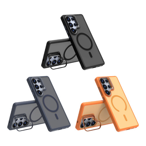 TPU Skin Case Protective Cover with Hide Kickstand for-Black 1