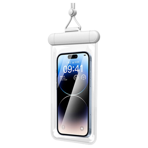 Universal Phone Dry Bag Underwater Protective Pouch-White
