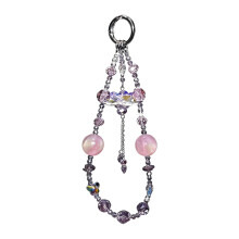 Telefoonketting riem armband hanger mobiele telefoon-Paars
