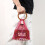 Resin Handle Wine Pouch Mesh Rhinestones-square fluorescent g 2
