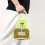Resin Handle Wine Pouch Mesh Rhinestones-square fluorescent g 3