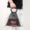 Resin Handle Wine Pouch Mesh Rhinestones-square fluorescent g 7