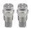 2pcs Stainless Fan Sprayer Nozzle With Filter Mesh 1/4in-9508 1