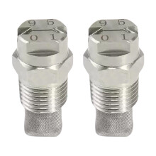 2pcs Industrial Grade Fan Shaped Sprayer Nozzle-9501